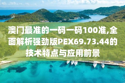 澳门最准的一码一码100准,全面解析强劲版PEX69.73.44的技术特点与应用前景
