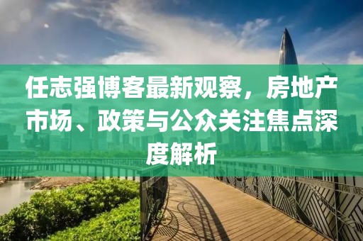 任志强博客最新观察，房地产市场、政策与公众关注焦点深度解析