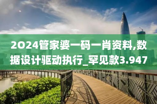 2O24管家婆一码一肖资料,数据设计驱动执行_罕见款3.947