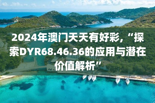 2024年澳门天天有好彩,“探索DYR68.46.36的应用与潜在价值解析”