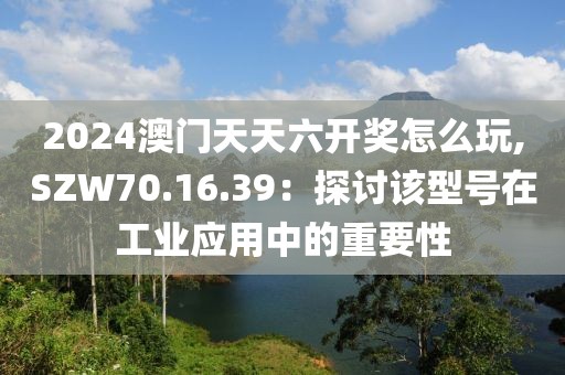 2024澳门天天六开奖怎么玩,SZW70.16.39：探讨该型号在工业应用中的重要性