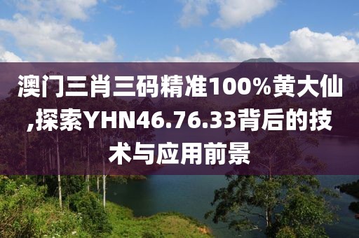 澳门三肖三码精准100%黄大仙,探索YHN46.76.33背后的技术与应用前景