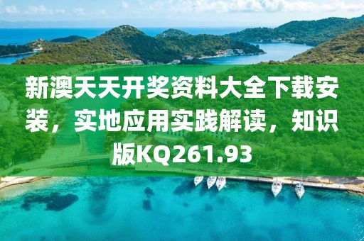 新澳天天开奖资料大全下载安装，实地应用实践解读，知识版KQ261.93
