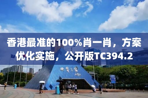 香港最准的100%肖一肖，方案优化实施，公开版TC394.2