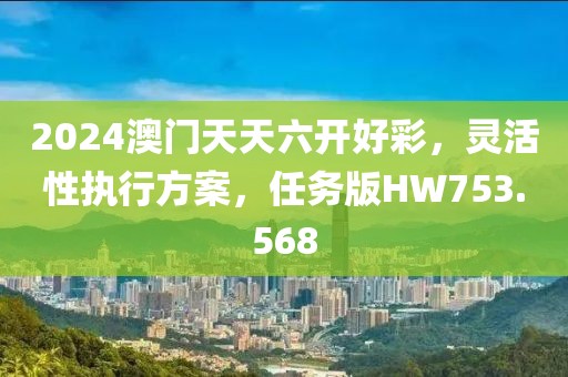 2024澳门天天六开好彩，灵活性执行方案，任务版HW753.568