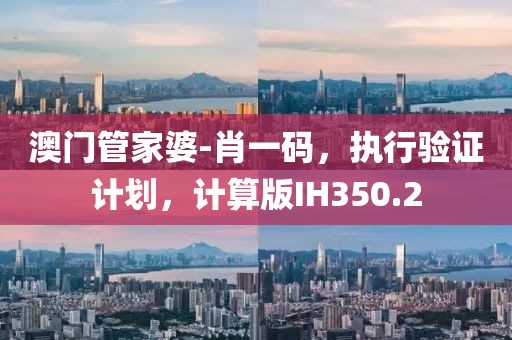 澳门管家婆-肖一码，执行验证计划，计算版IH350.2