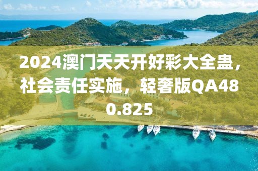 2024澳门天天开好彩大全蛊，社会责任实施，轻奢版QA480.825
