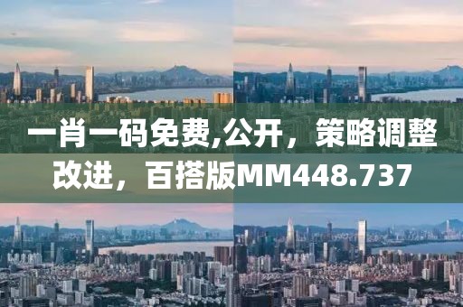 一肖一码免费,公开，策略调整改进，百搭版MM448.737