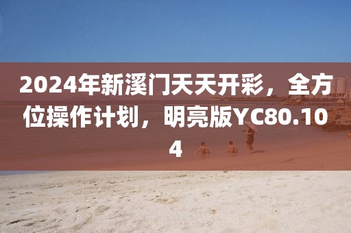 2024年新溪门天天开彩，全方位操作计划，明亮版YC80.104