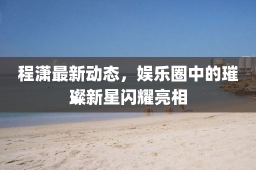 程潇最新动态，娱乐圈中的璀璨新星闪耀亮相