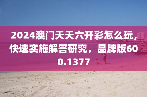 2024澳门天天六开彩怎么玩，快速实施解答研究，品牌版600.1377