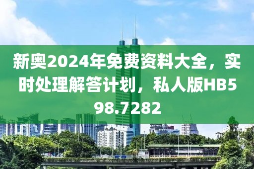 新奥2024年免费资料大全，实时处理解答计划，私人版HB598.7282