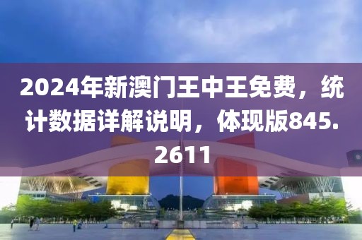 2024年新澳门王中王免费，统计数据详解说明，体现版845.2611