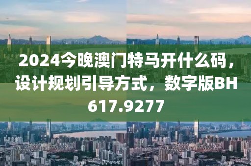 2024今晚澳门特马开什么码，设计规划引导方式，数字版BH617.9277