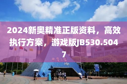 2024新奥精准正版资料，高效执行方案，游戏版JB530.5047