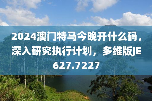 2024澳门特马今晚开什么码，深入研究执行计划，多维版JE627.7227