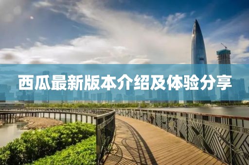 西瓜最新版本介绍及体验分享