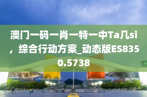 澳门一码一肖一特一中Ta几si，综合行动方案_动态版ES8350.5738