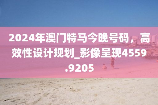 2024年澳门特马今晚号码，高效性设计规划_影像呈现4559.9205
