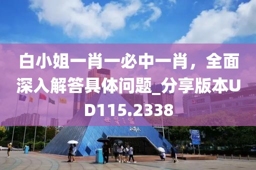 白小姐一肖一必中一肖，全面深入解答具体问题_分享版本UD115.2338