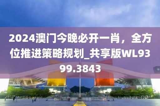 2024澳门今晚必开一肖，全方位推进策略规划_共享版WL9399.3843