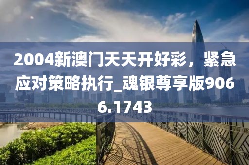 2004新澳门天天开好彩，紧急应对策略执行_魂银尊享版9066.1743