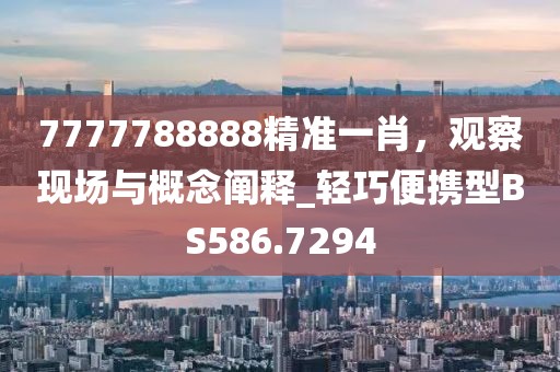 7777788888精准一肖，观察现场与概念阐释_轻巧便携型BS586.7294