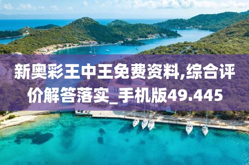 新奥彩王中王免费资料,综合评价解答落实_手机版49.445