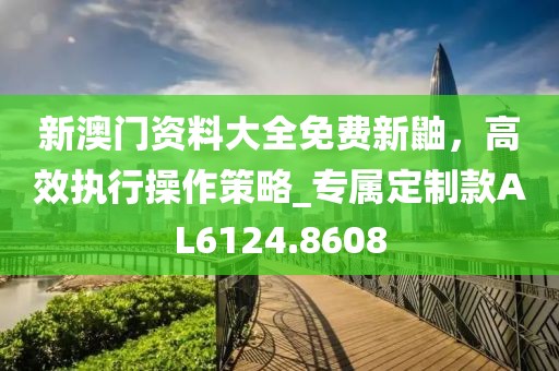 新澳门资料大全免费新鼬，高效执行操作策略_专属定制款AL6124.8608