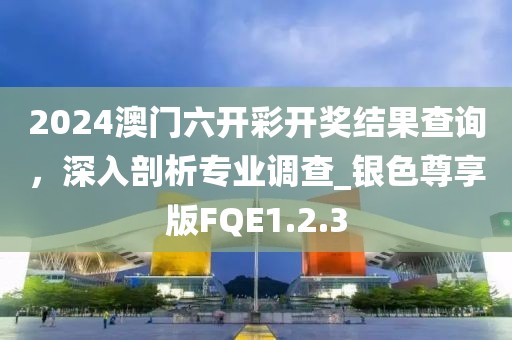 2024澳门六开彩开奖结果查询，深入剖析专业调查_银色尊享版FQE1.2.3