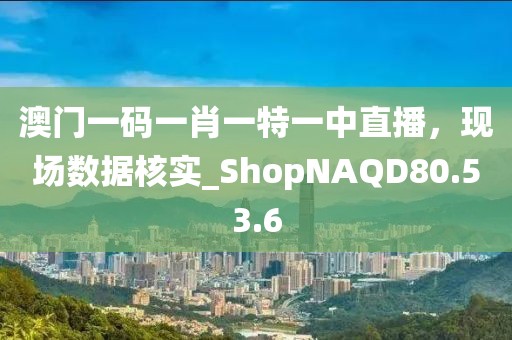 澳门一码一肖一特一中直播，现场数据核实_ShopNAQD80.53.6