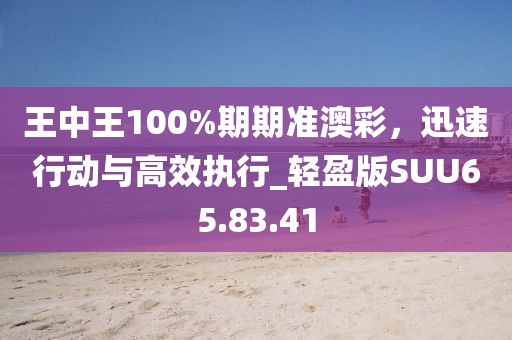 王中王100%期期准澳彩，迅速行动与高效执行_轻盈版SUU65.83.41