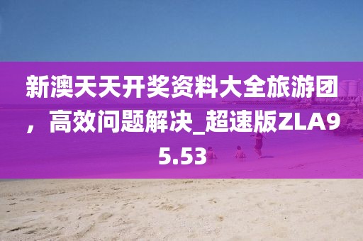 新澳天天开奖资料大全旅游团，高效问题解决_超速版ZLA95.53