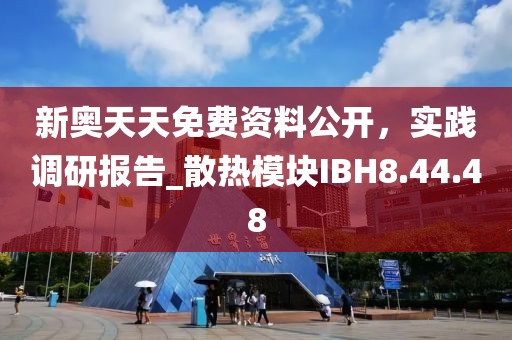 新奥天天免费资料公开，实践调研报告_散热模块IBH8.44.48