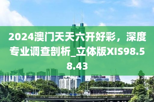 2024澳门天天六开好彩，深度专业调查剖析_立体版XIS98.58.43