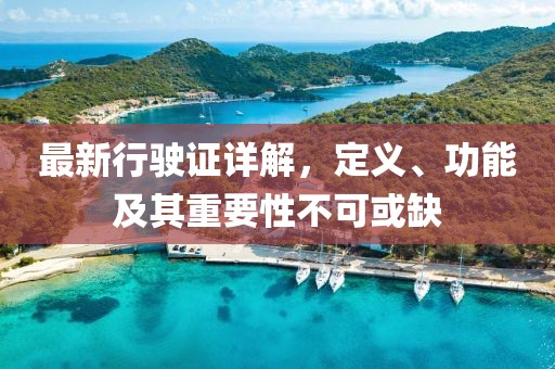 最新行驶证详解，定义、功能及其重要性不可或缺