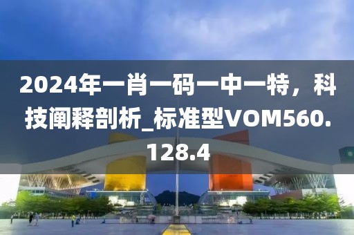 2024年一肖一码一中一特，科技阐释剖析_标准型VOM560.128.4