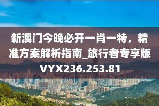 新澳门今晚必开一肖一特，精准方案解析指南_旅行者专享版VYX236.253.81