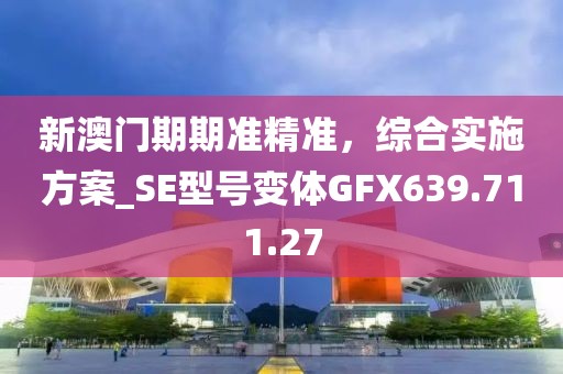 新澳门期期准精准，综合实施方案_SE型号变体GFX639.711.27