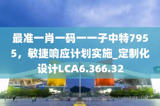 最准一肖一码一一子中特7955，敏捷响应计划实施_定制化设计LCA6.366.32