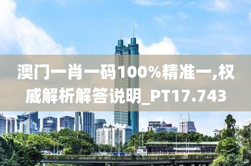 澳门一肖一码100%精准一,权威解析解答说明_PT17.743