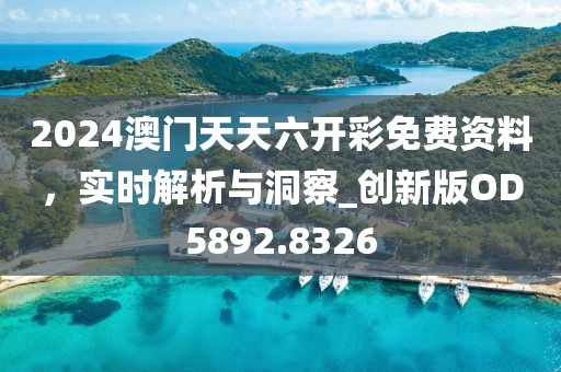 2024澳门天天六开彩免费资料，实时解析与洞察_创新版OD5892.8326