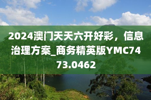 2024澳门天天六开好彩，信息治理方案_商务精英版YMC7473.0462