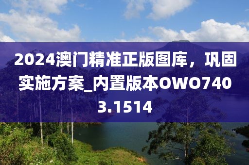 2024澳门精准正版图库，巩固实施方案_内置版本OWO7403.1514