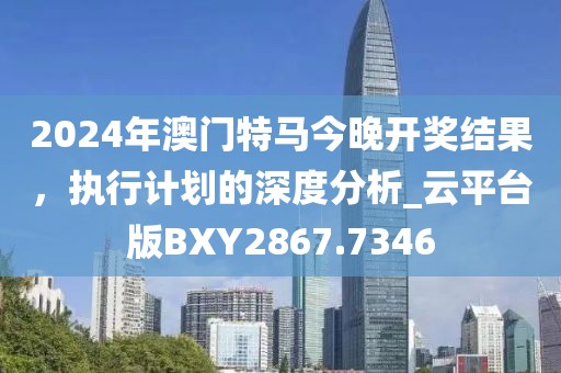 2024年澳门特马今晚开奖结果，执行计划的深度分析_云平台版BXY2867.7346