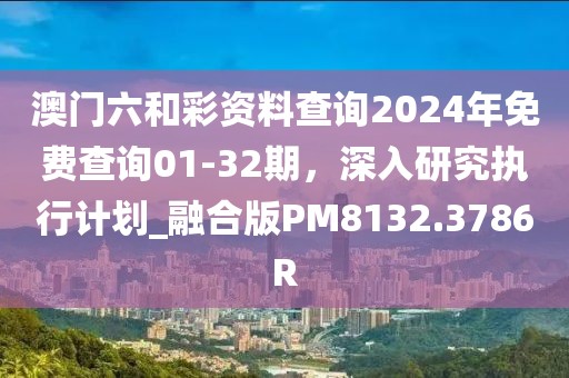 澳门六和彩资料查询2024年免费查询01-32期，深入研究执行计划_融合版PM8132.3786R