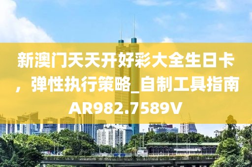 新澳门天天开好彩大全生日卡，弹性执行策略_自制工具指南AR982.7589V