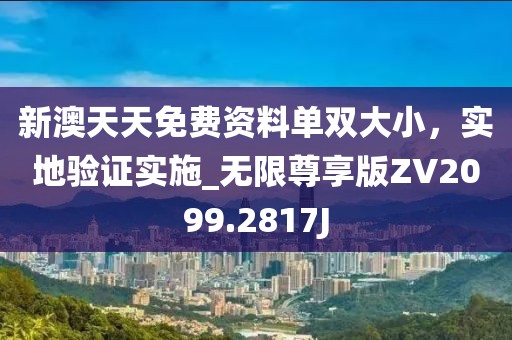 新澳天天免费资料单双大小，实地验证实施_无限尊享版ZV2099.2817J