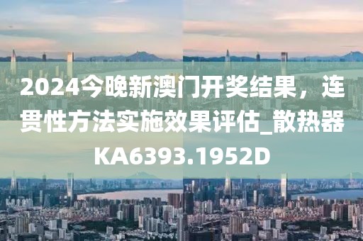 2024今晚新澳门开奖结果，连贯性方法实施效果评估_散热器KA6393.1952D