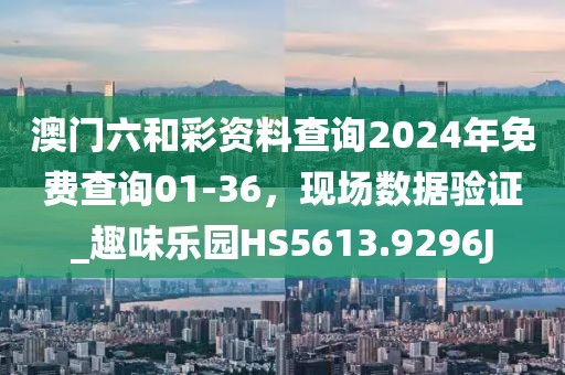 澳门六和彩资料查询2024年免费查询01-36，现场数据验证_趣味乐园HS5613.9296J